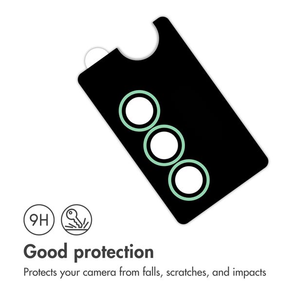 imoshion Camera Protector Glass 2-pack Samsung Galaxy S25 - Mint