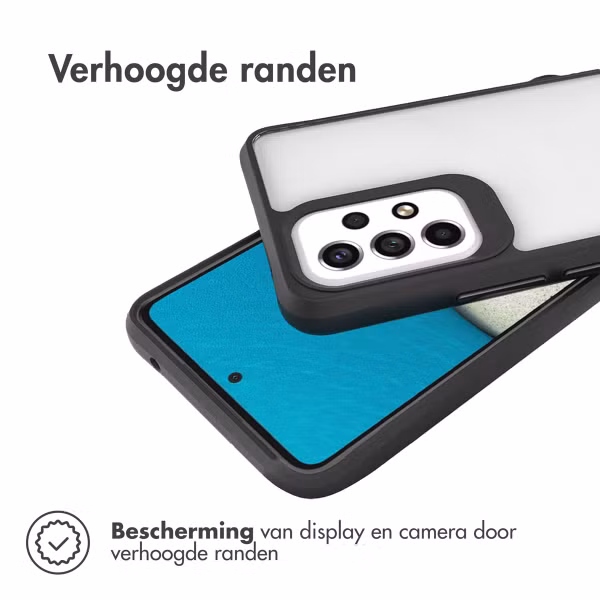 imoshion Rugged Hybrid Case Samsung Galaxy A53 - Zwart