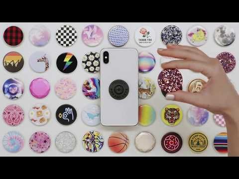 PopSockets PopGrip - Afneembaar - Shaky Bones White