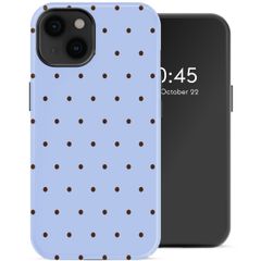 Selencia Vivid Backcover Apple iPhone 14 - Happy Dots Digital Sky