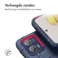 imoshion Rugged Shield Backcover Motorola Moto G73 - Donkerblauw