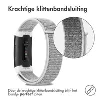 imoshion Nylon bandje Fitbit Charge 3 / 4 - Lichtgrijs