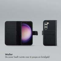 Selencia Olyn Uitneembare Bookcase met MagSafe Samsung Galaxy S23 - Zwart