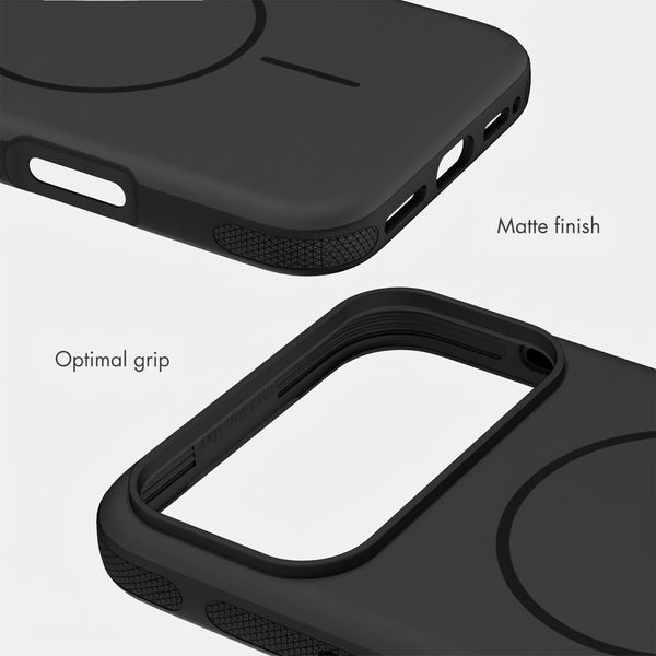 imoshion Color Backcover with Thin MagSafe Ring Apple iPhone 18 Pro / 17 Pro - Black