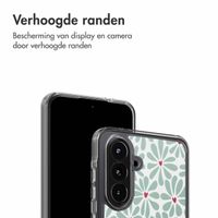 imoshion Design hoesje Samsung Galaxy A36 - Bloom Love Sage Green