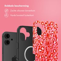 Selencia Vivid Tough Backcover met MagSafe Apple iPhone 16 - Wild Spots Lipstick