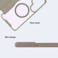 imoshion Transparent Bookcase with MagSafe Samsung Galaxy S26 Ultra - Beige
