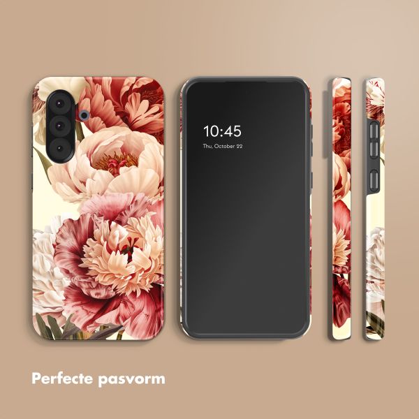 Selencia Vivid Backcover Samsung Galaxy A36 / A56 - Vintage Peony