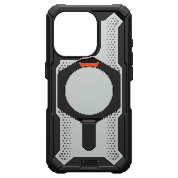 UAG Plasma XTE Backcover MagSafe iPhone 15 Pro - Zwart / Oranje