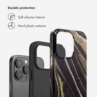 Selencia Vivid Back Cover Apple iPhone 14 Pro Max - Chic Marble