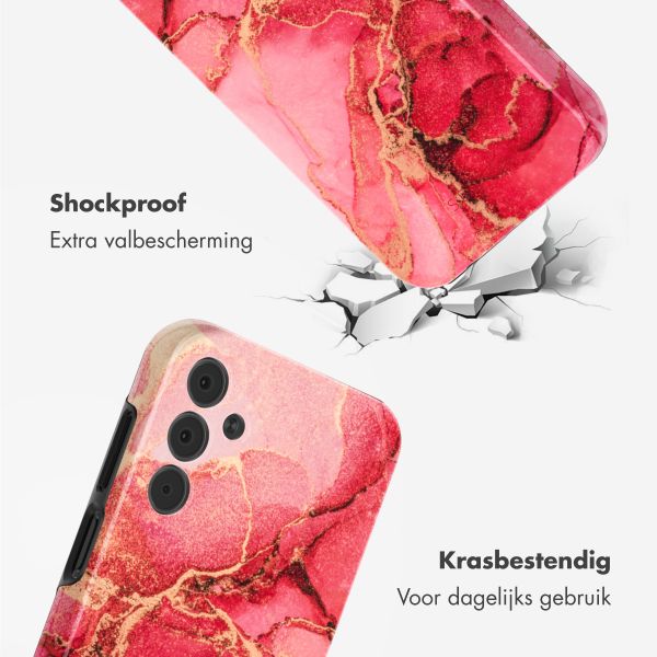 Selencia Vivid Tough Backcover Samsung Galaxy A15 - Rosy Marble