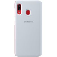 Samsung Originele Wallet Bookcase Samsung Galaxy A20e - Wit