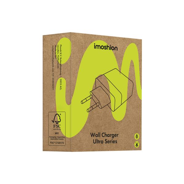 imoshion Wall Charger - Oplader - 2x USB-C - Power Delivery - 40W - Zwart