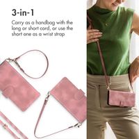 imoshion Bookcase with Strap Apple iPhone 12 (Pro) - Pink