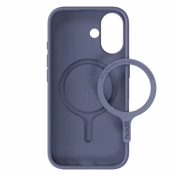 Holdit Soft MagSafe Case Apple iPhone 16 - Pacific Blue