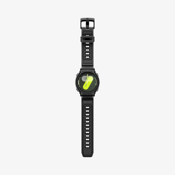 Spigen Rugged Armor™ Pro case Samsung Galaxy Watch 9 / Watch 8 (44 mm) - Matte Black
