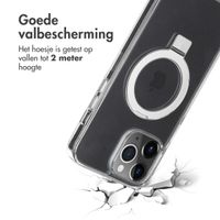 Accezz Ring Stand Backcover met MagSafe iPhone 13 Pro Max - Transparant