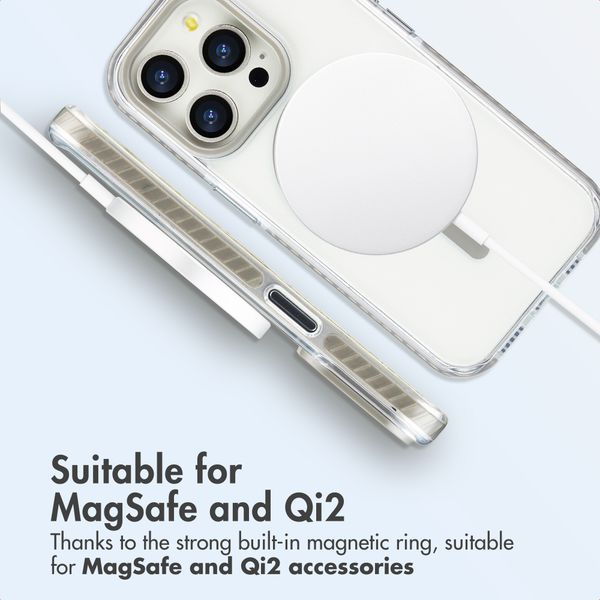 imoshion Combat MagSafe Back Cover Apple iPhone 15 Pro - Grey