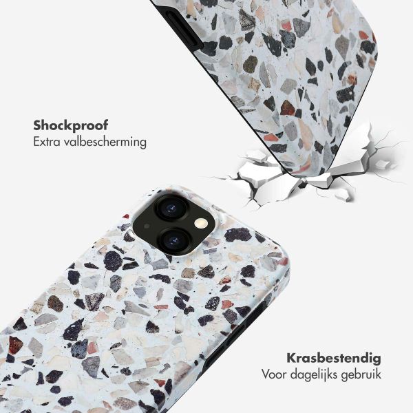 Selencia Vivid Tough Backcover iPhone 15  - Chic Terazzo