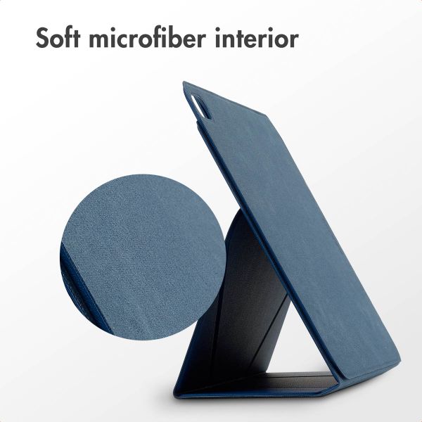 Accezz High Stand Tablet Case Apple iPad Air 11 inch (2026) M4 / (2025) M3 / (2024) M2 / Air 5 (2022) / Air 4 (2020) - Dark blue