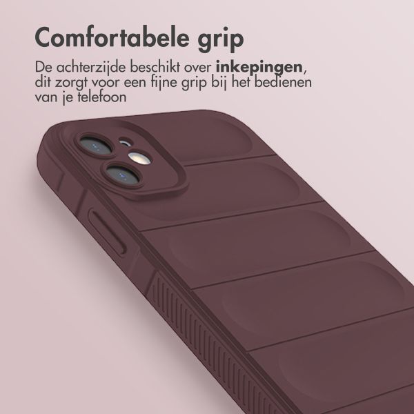 imoshion EasyGrip Backcover Apple iPhone 11 - Aubergine