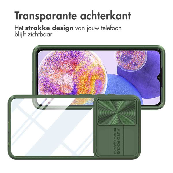 imoshion Camslider Backcover Samsung Galaxy A23 (5G) - Donkergroen