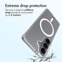 Accezz Xtreme Impact Back Cover with MagSafe Samsung Galaxy S26 - Transparent