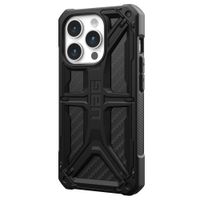 UAG Monarch Backcover Apple iPhone 15 Pro - Carbon Fiber