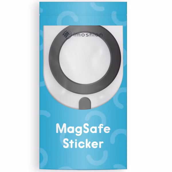 imoshion MagSafe sticker met installatiehulp - Zwart