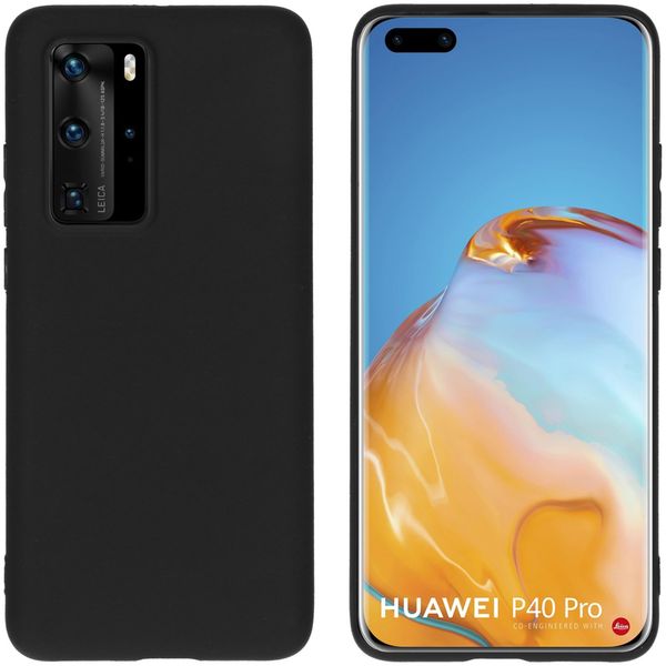 imoshion Color Backcover Huawei P40 Pro - Zwart