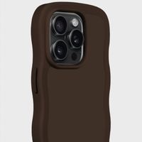 Holdit Wavy Case iPhone 14 Pro Max - Chocolate