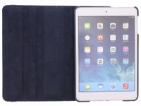 360° Draaibare Bookcase iPad Mini 3 (2014) / Mini 2 (2013) / Mini 1 (2012) - Blauw