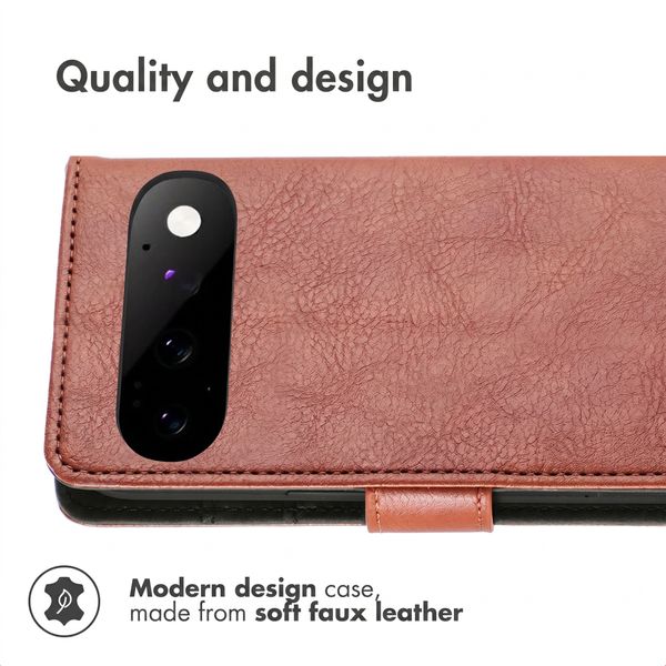 imoshion Luxury Wallet Case Google Pixel 11 / 11 Pro - Brown
