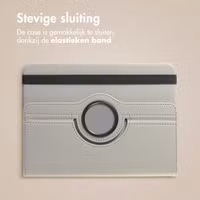 imoshion 360° draaibare Bookcase Samsung Galaxy Tab A11 Plus / A9 Plus - Grijs