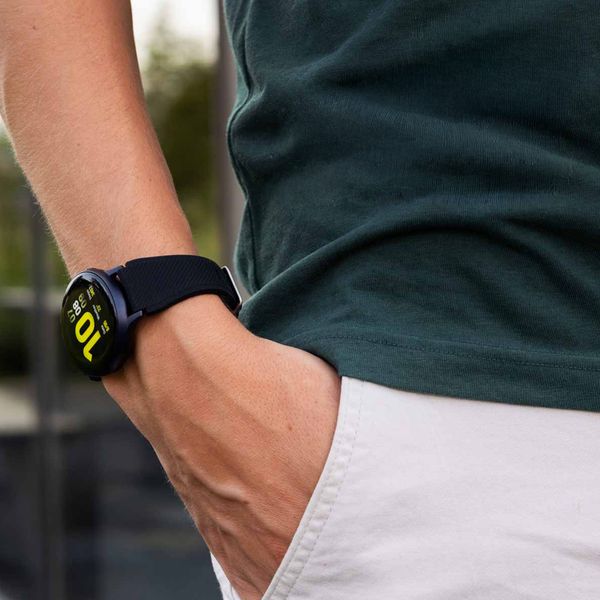 imoshion Flexibel Siliconen bandje Samsung Galaxy Watch 8 (Classic) - 40 / 44 / 46mm - Zwart