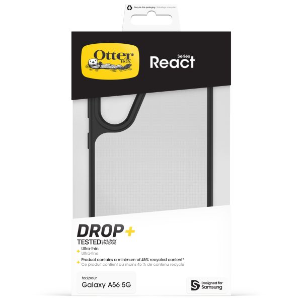 OtterBox React Backcover Samsung Galaxy A56 - Clear / Black