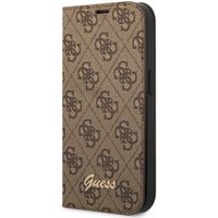 Guess 4G Logo Bookcase Apple iPhone 14 Pro - Bruin