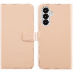 Selencia Echt Lederen Bookcase Samsung Galaxy A56 - Dusty Pink