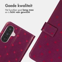 imoshion Design Bookcase Samsung Galaxy A17 (5G) / (4G) - Crush Check Coral Dust