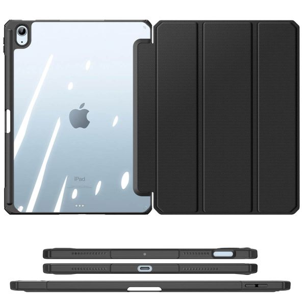 Dux Ducis Toby Bookcase Apple iPad Air 5 (2022) / Air 4 (2020) - Zwart
