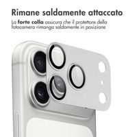 imoshion Camera Protector Glas 2 Pack Apple iPhone 17 Pro Max - Silver