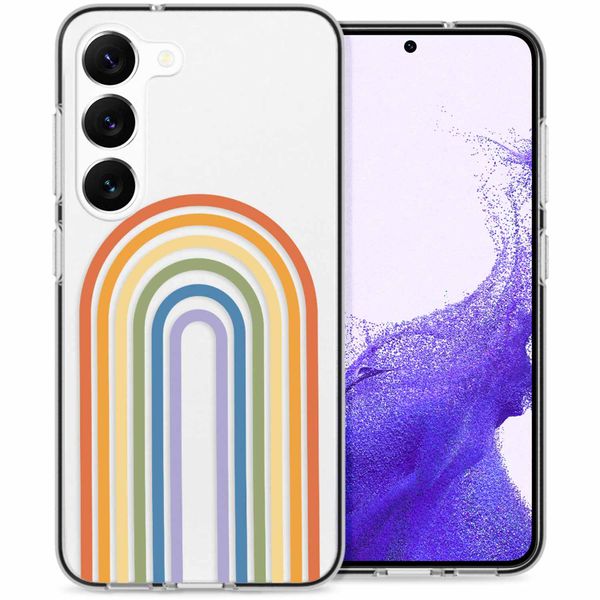 imoshion Design hoesje Samsung Galaxy S23 - Rainbow