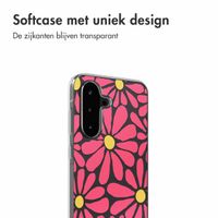 imoshion Design hoesje Samsung Galaxy A56 - Dusty Rose Flowers Connect