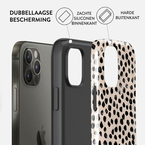 Burga Tough Backcover MagSafe Apple iPhone 12 (Pro) - Almond Latte