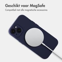 Accezz Grip Backcover met MagSafe Apple iPhone 15 - Donkerblauw