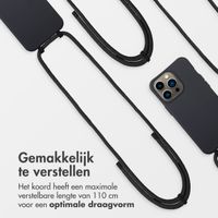 imoshion Color Backcover met afneembaar koord MagSafe Apple iPhone 13 Pro - Zwart