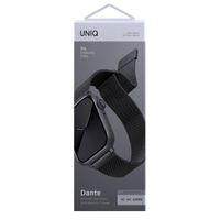 Uniq Dante Mesh Milanese stalen bandje Apple Watch Series 1 t/m 11 / SE / Ultra (44/45/46/49 mm) - Graphite