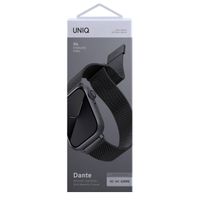 Uniq Dante Mesh Milanese stalen bandje Apple Watch Series 1 t/m 10 / SE / Ultra (2) (44/45/46/49 mm) - Graphite