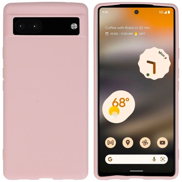 imoshion Color Backcover Google Pixel 6a - Dusty Pink