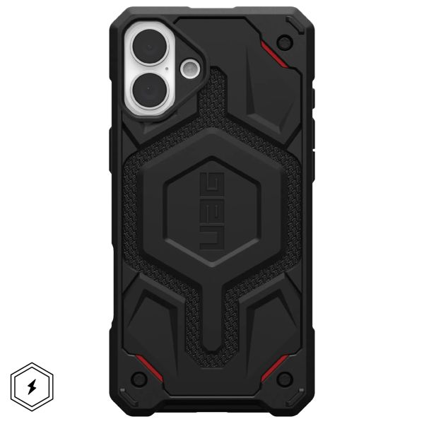 UAG Monarch Pro Backcover iPhone 16 Plus - Kevlar Black